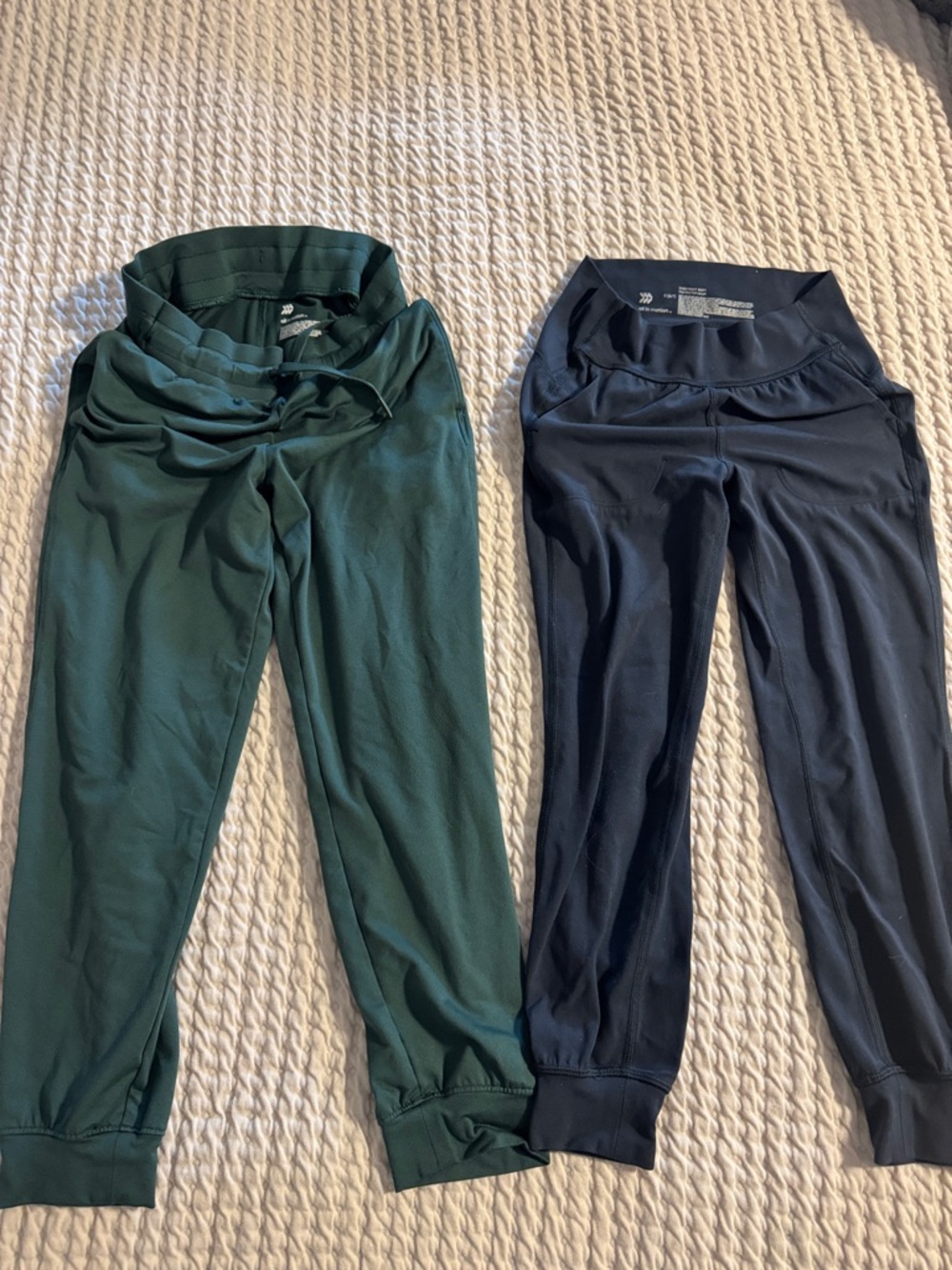 All in motion joggers  - Green and navy blue bundle